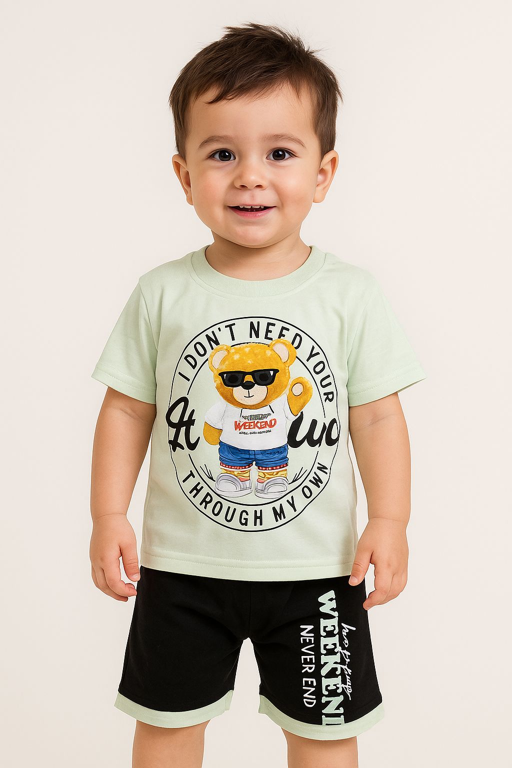 Toddler Bear T-Shirt & Shorts
