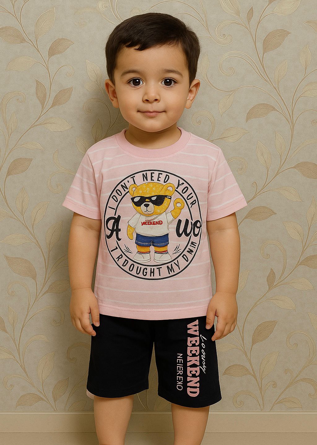 Toddler Bear T-Shirt & Shorts
