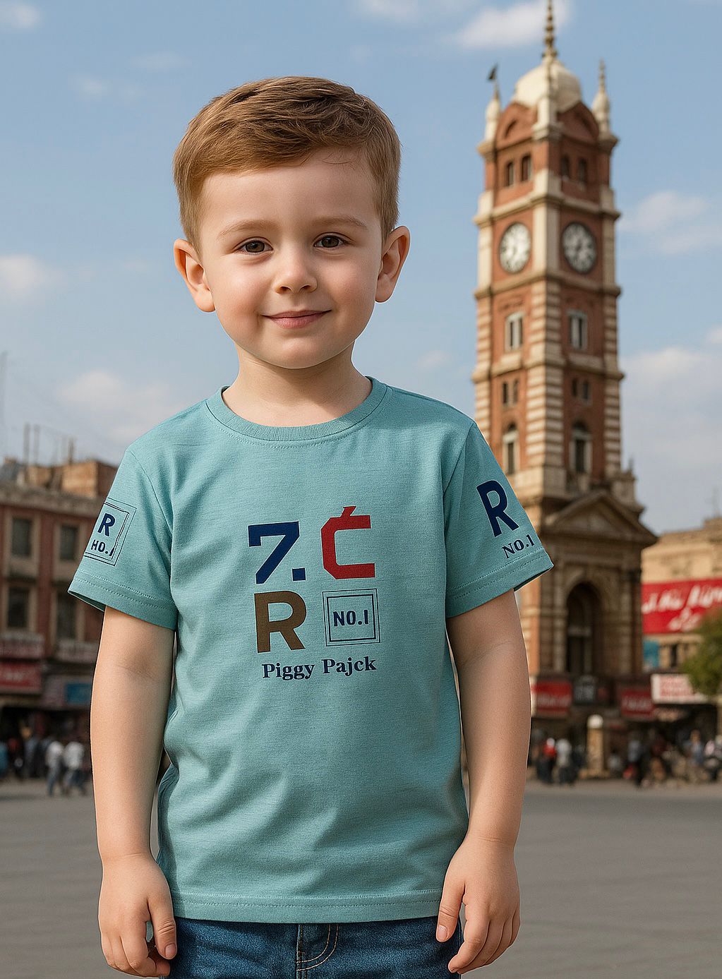 7CR [Graphic Tee – Soft Cotton for Toddlers]