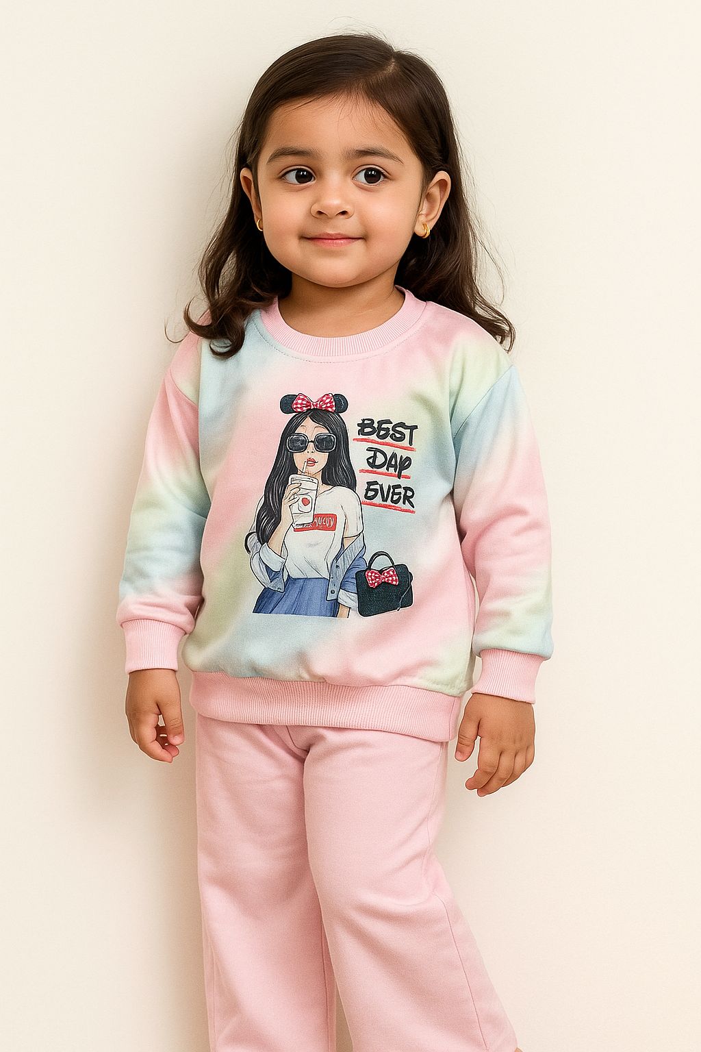 Barbie Rainbow Shades Sweatshirt Set for Girls
