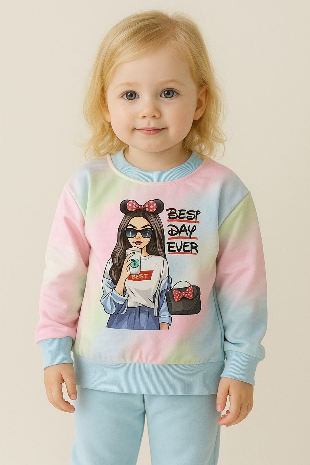 Barbie Rainbow Shades Sweatshirt Set for Girls